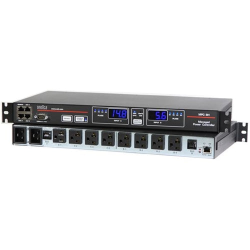 MPC8H1 Metered Switched PDU Dual 20A 120V (8)520R WTI Western